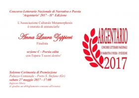 Concorso Letterario Nazionale di Narrativa e Poesia  'Argentario' 2017 - Bookstore