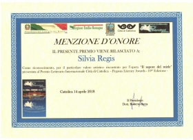 Menzione d'Onore  PREMIO INTERNAZIONALE CITTA' DI CATTOLICA - Bookstore