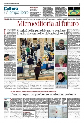 recensione su il Corriere della Sera 19.07.18 - Bookstore