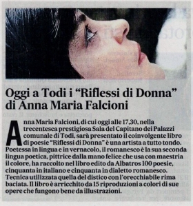 "il Messaggero" Luigi Foglietti - con inserzione sull'omonimo giornale. - Bookstore