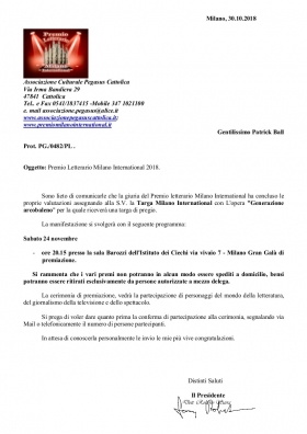 premiazione  «Generazione arcobaleno » concorso «Milano international - Bookstore