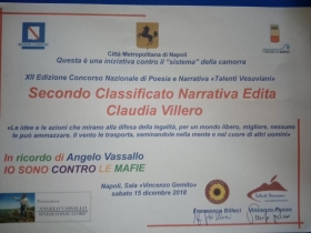 foto del premio letterario "Talenti vesuviani" - Bookstore