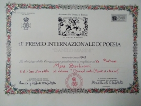 Poesia Edita, nel Concorso Letterario Internazionale di Poesia "Danilo Masini" - Bookstore