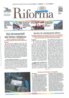 Recensione sul Quotidiano La Riforma - Bookstore