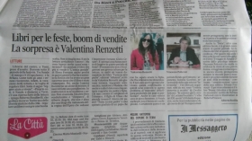 articolo pubblicato sul messaggero - Bookstore