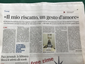 articolo pubblicato sul messaggero foto 2 - Bookstore