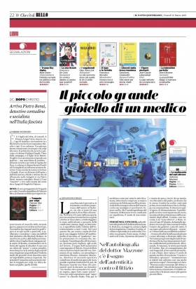 recensione  uscita sul fatto quotidiano - Bookstore