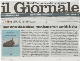 Recensione su il Giornale - Bookstore