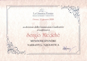 Menzione d'onore - Premio LaGinestra - Bookstore